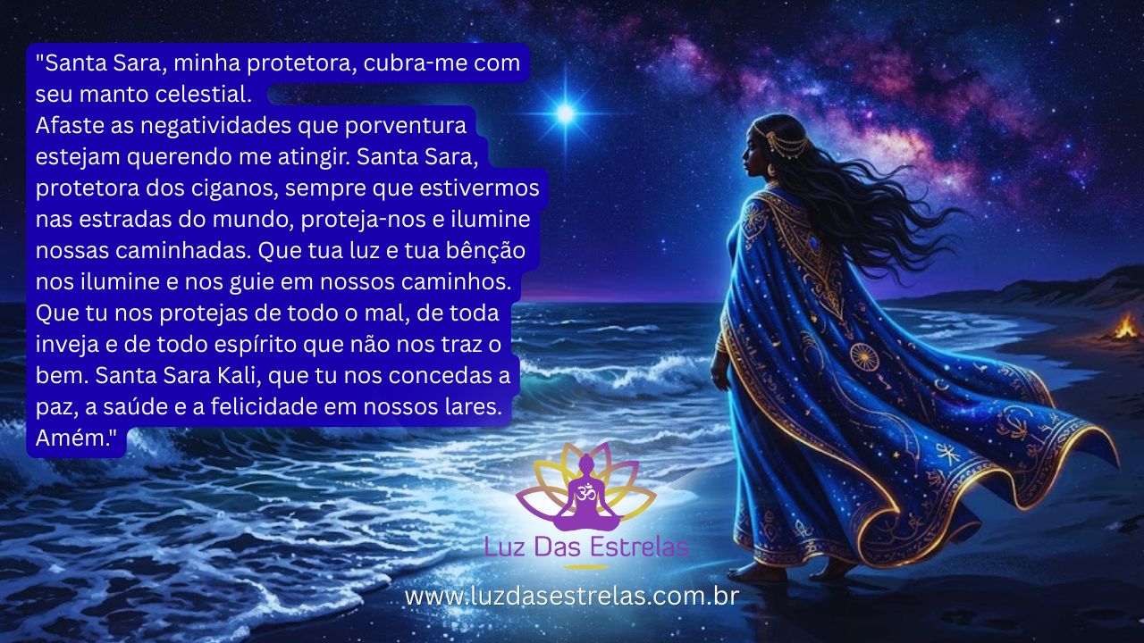 Hoje é Dia de Santa Sara Kali:  A Força Sagrada que Ilumina os Caminhos